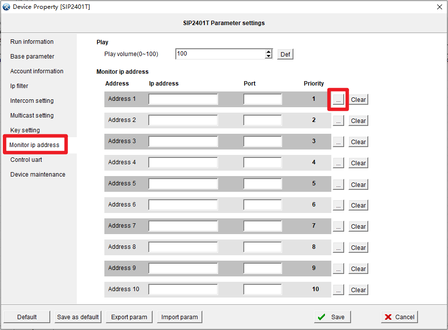 Monitor ip address 