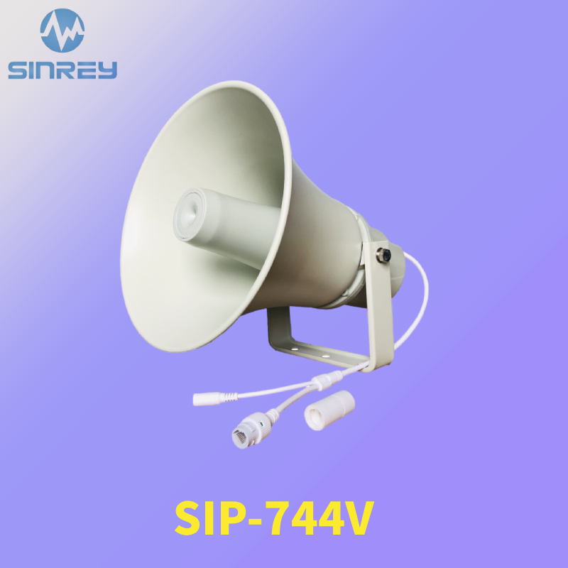 SIP Horn Speaker for Outdoor Use