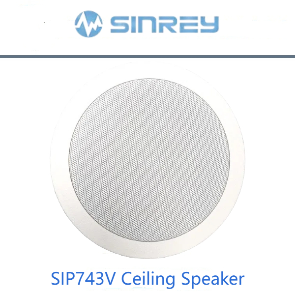 Benefits of Using A SIP-Enabled Ceiling Speaker