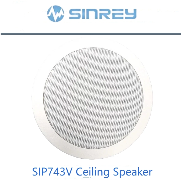 Sip-enabled Ceiling Speaker